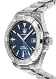 Tag Heuer Aquaracer Automatic Blue Dial Silver Steel Strap Watch for Men - WAY2112.BA0928 Buy Now By Tag Heuer
