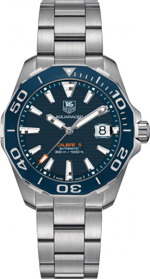 Tag Heuer Aquaracer Blue Dial Watch for Men - WAY211C.BA0928 Buy Now By Tag Heuer