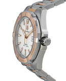 Tag Heuer Aquaracer Calibre 5 Automatic White Dial Two Tone Steel Strap Watch for Men - WAY2150.BD0911 Buy Now By Tag Heuer