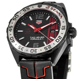 Tag Heuer Formula 1 Senna Special Edition Black Dial Two Tone Rubber Strap Watch for Men - WAZ1014.FT8027 Buy Now By Tag Heuer