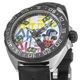 Tag Heuer Formula 1 Alec Monopoly Special Edition Black Rubber Strap Watch for Men - WAZ1119.FT8023 Buy Now By Tag Heuer