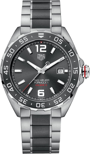 Tag Heuer Formula 1 Anthracite Dial Watch for Men - WAZ2011.BA0843 Buy Now By Tag Heuer
