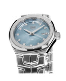 Tag Heuer Link Quartz Diamonds Blue Mother of Pearl Dial Silver Steel Strap Watch for Women - WBC1313.BA0600 Buy Now By Tag Heuer