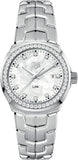 Tag Heuer Link Quartz Diamonds Mother of Pearl Dial Silver Steel Strap Watch for Women - WBC1316.BA0600 Buy Now By Tag Heuer