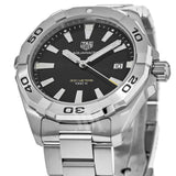 Tag Heuer Aquaracer Black Dial Silver Steel Strap Watch for Men - WBD1110.BA0928 Buy Now By Tag Heuer