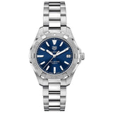Tag Heuer Aquaracer Quartz Blue Dial Silver Steel Strap Watch for Women - WBD1312.BA0740 Buy Now By Tag Heuer