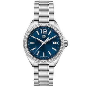 Tag Heuer Formula 1 Quartz Diamonds Blue Dial Silver Steel Strap Watch for Women - WBJ1316.BA0666 Buy Now By Tag Heuer