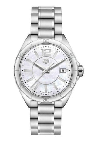 Tag Heuer Formula 1 Mother of Pearl White Dial Silver Steel Strap Watch for Women - WBJ1318.BA0666 Buy Now By Tag Heuer