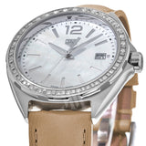 Tag Heuer Formula 1 Quartz Mother of Pearl Dial Brown Leather Strap Watch for Women - WBJ131A.FC8255 Buy Now By Tag Heuer