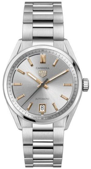 Tag Heuer Carrera Date Silver Dial Silver Steel Strap Watch for Women - WBN2310.BA0001 Buy Now By Tag Heuer
