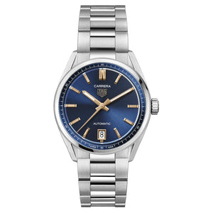 Tag Heuer Carrera Date Blue Dial Silver Steel Strap Watch for Women - WBN2311.BA0001 Buy Now By Tag Heuer