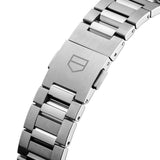 Tag Heuer Carrera Date Automatic 18K Pink Dial Silver Steel Strap Watch for Women - WBN2313.BA0001 Buy Now By Tag Heuer