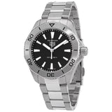 Tag Heuer Aquaracer Professional 200 Quartz Black Dial Silver Steel Strap Watch for Men - WBP1110.BA0627 Buy Now By Tag Heuer