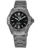 Tag Heuer Aquaracer Professional 200 Solargraph Quartz Black Dial Silver Steel Strap Watch for Men - WBP1180.BF0000 Buy Now By Tag Heuer