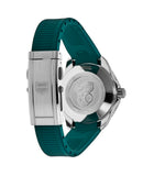 Tag Heuer Aquaracer Professional 300 Automatic Diamonds Green Dial Green Rubber Strap Watch for Women - WBP231G.FT6226 Buy Now By Tag Heuer