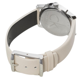 Calvin Klein City White Dial White Leather Strap Watch for Women - K2G231XH Buy Now By Calvin Klein