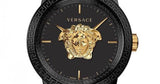 Versace Palazzo Empire Black Dial Two Tone Steel Strap Watch for Men - VERD01119 Buy Now By Versace