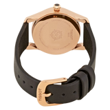 Tissot T Wave Diamond Mother of Pearl Dial Black Leather Strap Watch For Women - T112.210.36.111.00 Buy Now By Tissot