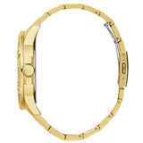 Guess Queen Quartz Gold Dial Gold Steel Strap Watch For Men - GW0497G2 Buy Now By Guess