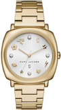 Marc Jacobs Mandy White Dial Gold Steel Strap Watch for Women - MJ3573 Buy Now By Marc Jacobs
