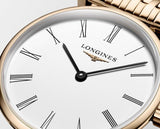 Longines La Grande Classique White Dial Rose Gold Mesh Bracelet Watch for Women - L4.209.1.91.8 Buy Now By Longines