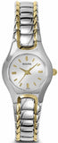 Bulova Classic White Dial Two Tone Steel Strap Watch for Women - 98T84 Buy Now By Bulova