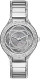 Michael Kors Kerry Mother of Pearl Dial Silver Strap Watch for Women - MK3480 Buy Now By Michael Kors