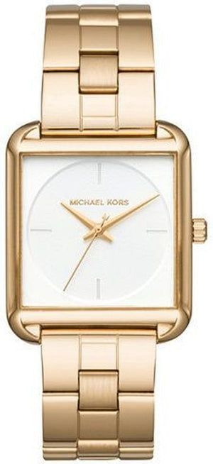 Michael Kors Lake Quartz White Dial Gold Steel Strap Watch For Women - MK3644 Buy Now By Michael Kors