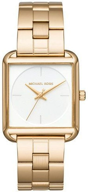 Michael Kors Lake Quartz White Dial Gold Steel Strap Watch For Women - MK3644 Buy Now By Michael Kors