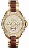 Michael Kors Wren Gold Dial Two Tone Steel Strap Watch for Women - MK6294 Buy Now By Michael Kors