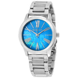 Michael Kors Hartman Quartz Blue Dial Silver Steel Strap Watch For Women - MK3519 Buy Now By Michael Kors