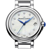 Maurice Lacroix Fiaba Mother of Pearl Dial Silver Steel Strap Watch for Women - FA1004-SS002-170-1 Buy Now By Maurice Lacroix