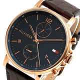Tommy Hilfiger Daniel Blue Dial Brown Leather Strap Watch for Men - 1710418 Buy Now By Tommy Hilfiger