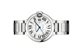 Cartier Ballon Bleu De Cartier Silver Dial Silver Steel Strap Watch for Women - WSBB0048 Buy Now By Cartier