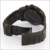 Marc Jacobs Larry Chronograph Black Dial Black Steel Strap Watch for Men - MBM5032 Buy Now By Marc Jacobs