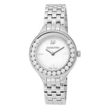 Swarovski Lovely Crystals Mini White Dial Silver Steel Strap Watch for Women - 5242901 Buy Now By Swarovski