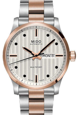 Mido Multifort Automatic Silver Dial Two Tone Steel Strap Watch For Men - M005.430.22.031.80 Buy Now By Mido