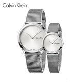 Calvin Klein Minimal SIlver Dial Silver Mesh Bracelet Watch for Women - K3M221Y6 Buy Now By Calvin Klein