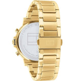Tommy Hilfiger Daniel White Dial Gold Steel Strap Watch for Men - 1710415 Buy Now By Tommy Hilfiger