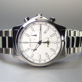 Gucci G Timeless Chronograph White Dial Silver Steel Strap Watch For Men - YA126472 Buy Now By Gucci