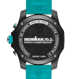 Breitling Endurance Pro Ironman 70.3 World Championship Grey Dial Turquoise Rubber Strap Watch for Men - X823105C1M1S1 Buy Now By Breitling