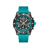 Breitling Endurance Pro Ironman 70.3 World Championship Grey Dial Turquoise Rubber Strap Watch for Men - X823105C1M1S1 Buy Now By Breitling