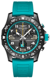 Breitling Endurance Pro Ironman 70.3 World Championship Grey Dial Turquoise Rubber Strap Watch for Men - X823105C1M1S1 Buy Now By Breitling