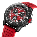 Breitling Endurance Pro Ironman Red Dial Red Rubber Strap Watch for Men - X823109A1K1S1 Buy Now By Breitling