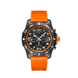 Breitling Endurance Pro Black Dial Orange Rubber Strap Watch for Men - X82310A51B1S1 Buy Now By Breitling