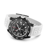 Breitling Endurance Pro Black Dial White Rubber Strap Watch for Men - X82310A71B1S1 Buy Now By Breitling