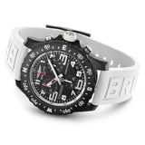 Breitling Endurance Pro Black Dial White Rubber Strap Watch for Men - X82310A71B1S1 Buy Now By Breitling