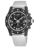 Breitling Endurance Pro Black Dial White Rubber Strap Watch for Men - X82310A71B1S1 Buy Now By Breitling