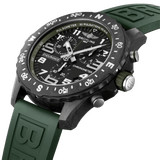 Breitling Endurance Pro Black Dial Green Rubber Strap Watch for Men - X82310D31B1S1 Buy Now By Breitling
