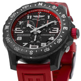 Breitling Endurance Pro Black Dial Red Rubber Strap Watch for Men - X82310D91B1S1 Buy Now By Breitling